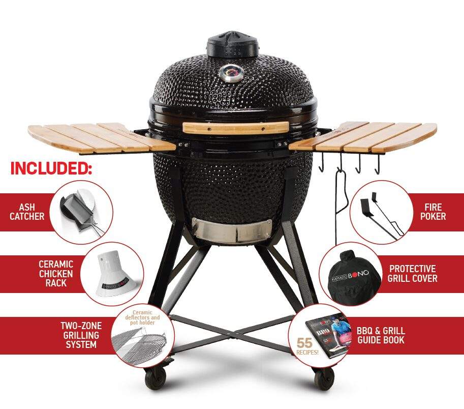 cierny grill kamado media